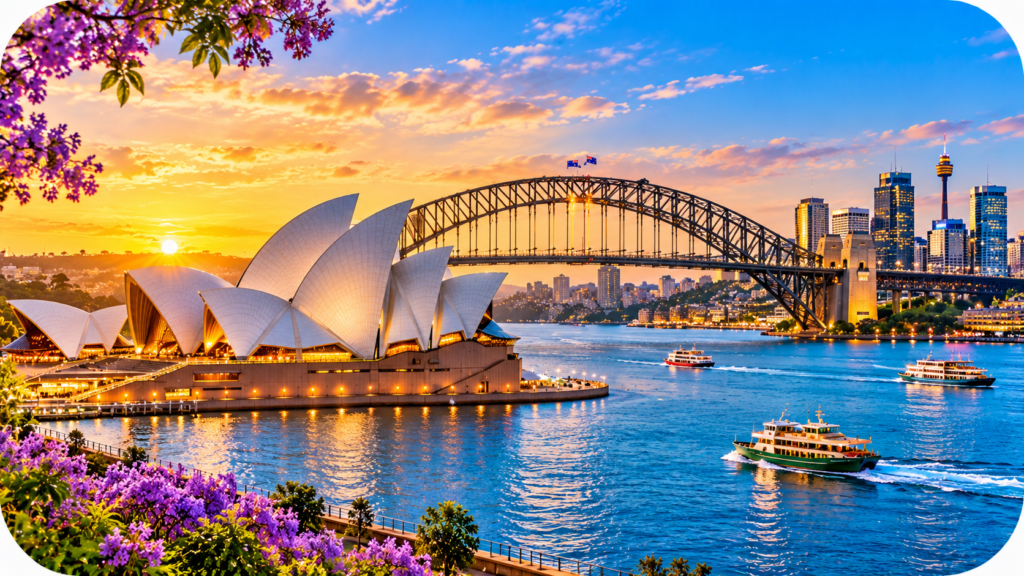 Sydney Harbour at Golden Hour